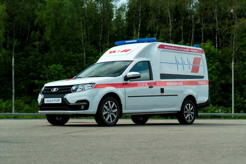 Скорая помощь на базе Lada Largus Kub. Класс А фото 1