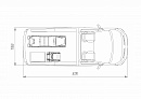 Автомобили «Скорая медицинская помощь» класса А Sollers SF1 для транспортировки пациентов фото 2