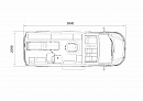 Автомобиль «Скорая медицинская помощь» класса А Sollers SF5 для транспортировки пациентов фото 2